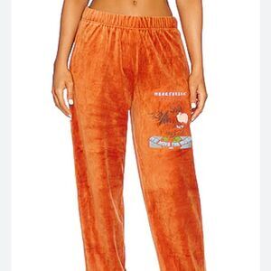 Unisex Boys Lie Gone viral sweatpants Orange Graphic Sweatpants